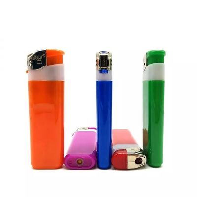 Lâmpadas de bolso recarregáveis de plástico para fumadores de gás DY-078 em cinco cores