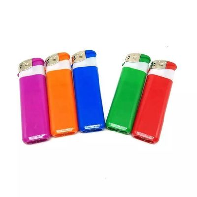 Lâmpadas de bolso recarregáveis de plástico para fumadores de gás DY-078 em cinco cores