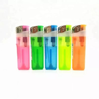 Lâmpadas de bolso recarregáveis de plástico para fumadores de gás DY-078 em cinco cores