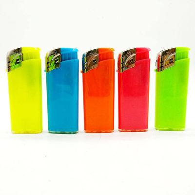 Mini Dy-068 Elegante Euro Standard Lighter Elétrico Pedido personalizado 6.65*2.5*1.0CM