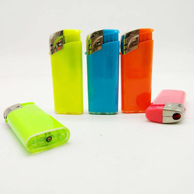 Mini Dy-068 Elegante Euro Standard Lighter Elétrico Pedido personalizado 6.65*2.5*1.0CM