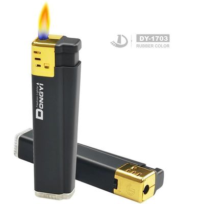 8.1*2.24*8.1CM Dy-1703 Personalizável Cinco Cores Unico Lighter de Plástico