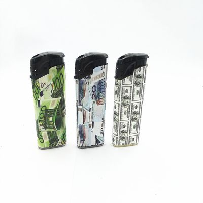 DY-068 Encendedor EU Standard Electronic Refillable Butane Lighter