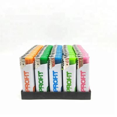 Pedido personalizado Linterna eletrônica descartável à prova de vento com LED