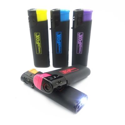 Presente para Homens Dy-F003 Lâmpada Eletrônica LED Recarregável Windproof Gas Lighter Personalização