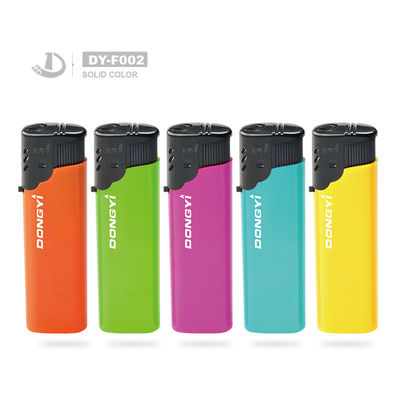 Etiqueta de plástico colorido lindo isqueiro de cigarro DY-F002 descartável