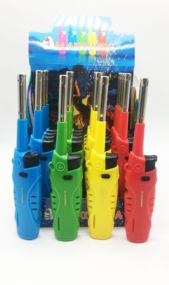 18.5*2.02*4.09cm Gas BBQ Lighter em 5 cores com e Design
