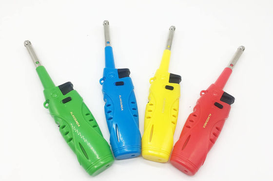 18.5*2.02*4.09 CM Tocha de incêndio Culinária Lighter de gás Lighter de gás de butano Tocha de gás personalizada