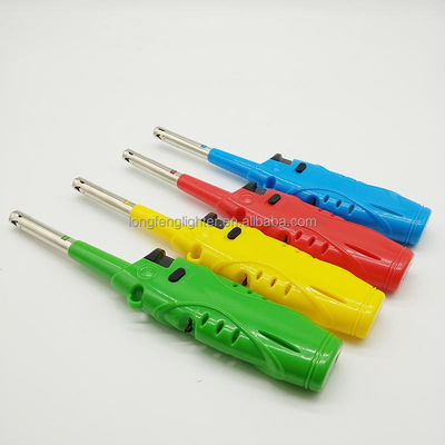 18.5*2.02*4.09 CM Tocha de incêndio Culinária Lighter de gás Lighter de gás de butano Tocha de gás personalizada