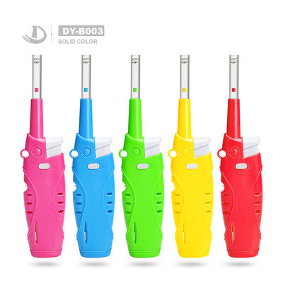 18.5*2.02*4.09 CM Tocha de incêndio Culinária Lighter de gás Lighter de gás de butano Tocha de gás personalizada