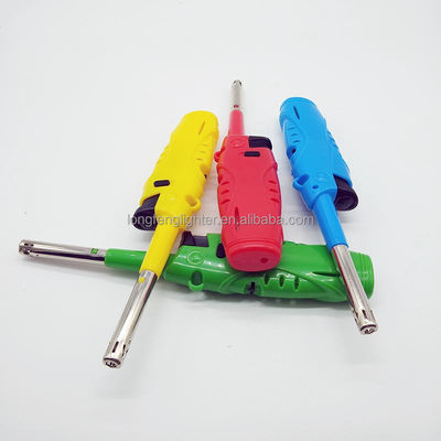 18.5*2.02*4.09 CM Tocha de incêndio Culinária Lighter de gás Lighter de gás de butano Tocha de gás personalizada