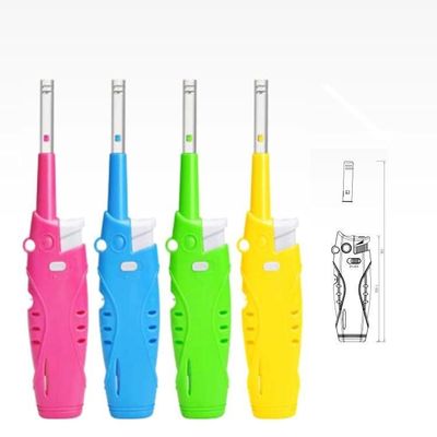 Dy-B003 Longo Gas Windproof Kitchen BBQ Lighter com opção de personalização