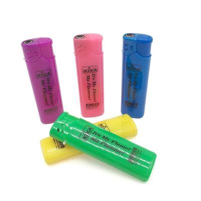 Guizhou Electronic Plastic Disposable Windproof Lighter com Tocha 7.85*2.36*1.38 CM