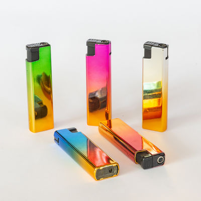 Logotipo personalizado Lâmpadas a gás Lâmpadas de plástico à prova de vento recarregáveis 80.4*22*11.3mm
