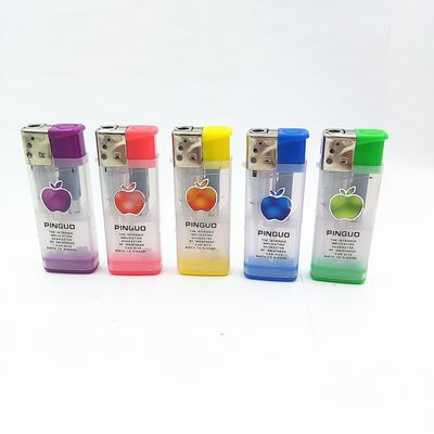 2022 Dongyi EUR Style Classic Windproof Gas Lighter Dy-F007 com material plástico