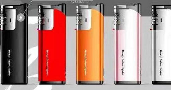 Modelo N.O. DY-F029 Limpador a gás à prova de vento descartável com LED e electrónica personalizada