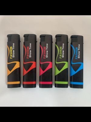 Pedido personalizado Linhas de produção Dy-F028 Windproof gas lighters personalização