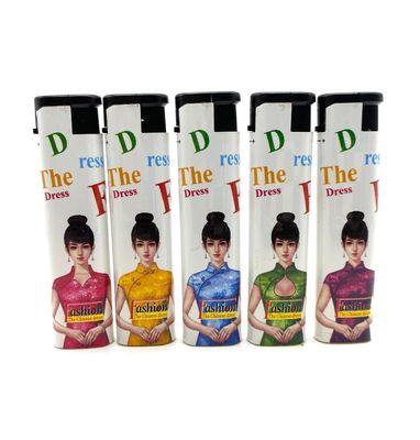 China Recarregável Flint Butano Gas Recarregável Lighter com N.W/G.W 18/19kgs