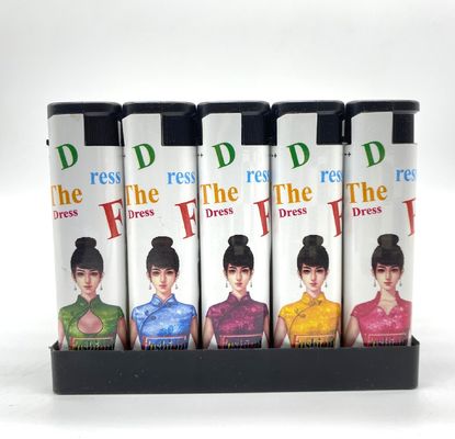Custac Disposable Windproof Lighter Menor e útil para pedido personalizado