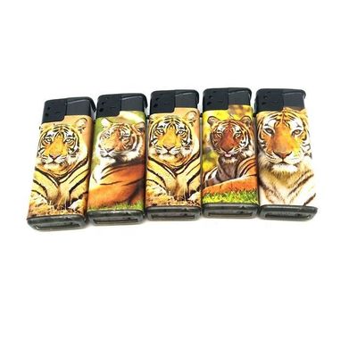 Torcha de etiqueta de tigre personalizada para o mercado europeu e americano Modelo N.O. DY-F007 Torcha