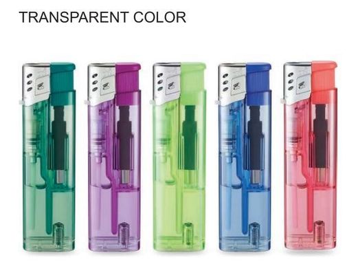 Europe Standard Recheio Disponível Metal Ouro Electronic Gas Lighter para Cigarro