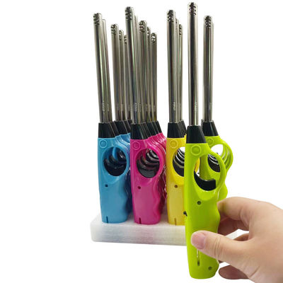 Dongyi 2021 Grill de plástico Gas Kitchen Electronic Lighter Dy-B009 5 cores recarregável