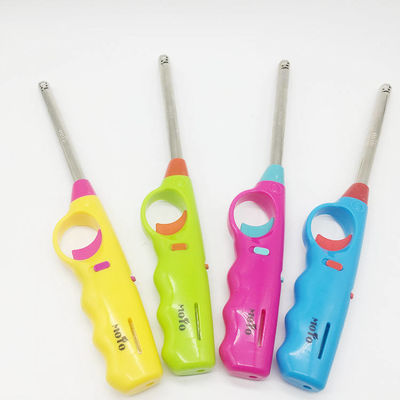 2022 novo Desenvolver cozinha de plástico recarregável Longo Gas Grill Lighter com tubo de metal Dy-B009