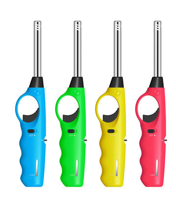 2022 BBQ Lighter com solicitação personalizada Tubo de metal Lighter de vela Lighter de cozinha