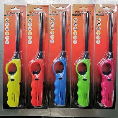 2022 BBQ Lighter com solicitação personalizada Tubo de metal Lighter de vela Lighter de cozinha