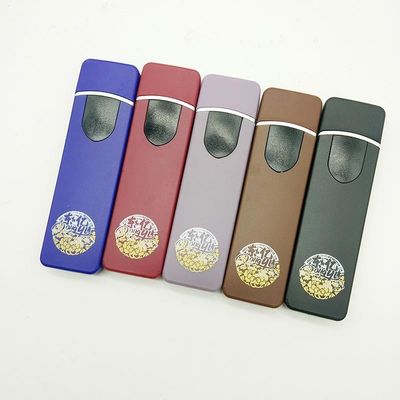 Impressão digital Activado USB Lighter recarregável USB01 Logotipo personalizado 8.2*2.3*0.95 cm