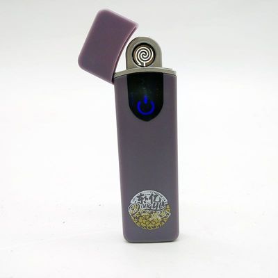 Lâmpada de indução de impressão digital eletrônica com bobina de calor USB personalizada recarregável