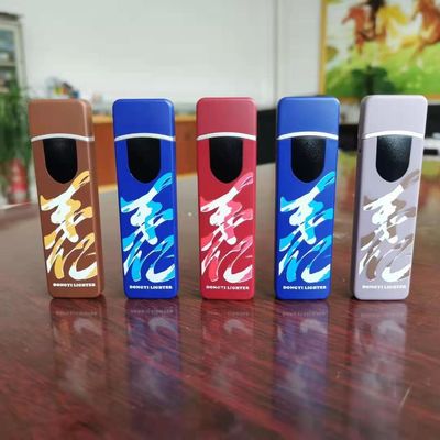 Lâmpada de indução de impressão digital eletrônica com bobina de calor USB personalizada recarregável