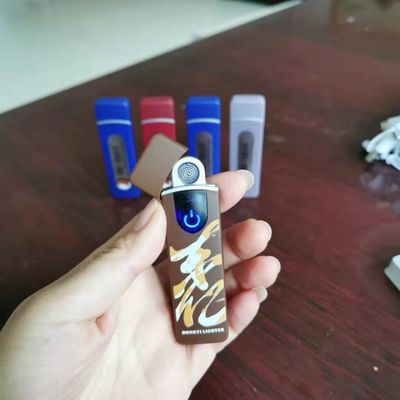 Personalizar USB recarregável Longo Incandescente Incandescente em caixa de presente