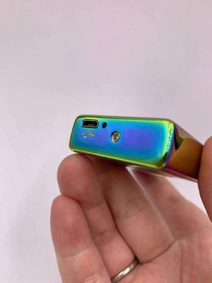 Metal USB Carregamento de Arco Duplo Ignífugo Cigarro Eletrônico em Cinco Cores